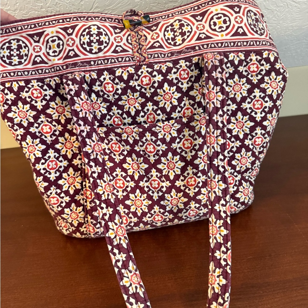 Vera Bradley Floral Quilted Tote